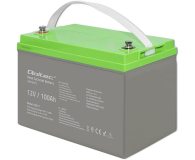 Qoltec Akumulator żelowy Deep Cycle | 12V | 100Ah - 1115805 - zdjęcie 2